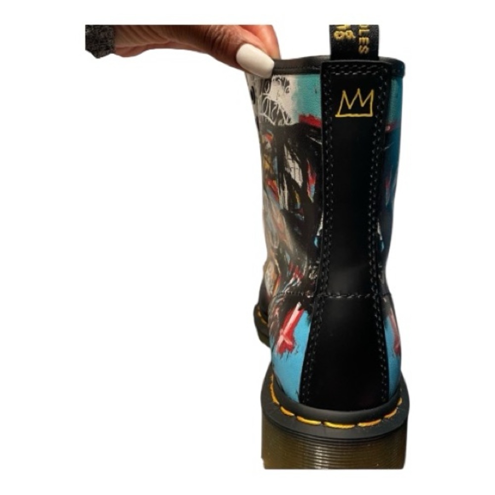 Dr. Martens x Jean-Michel Basquiat 1460 Ltd Edition Art Print Women 7 / Men 6 - Picture 7 of 8
